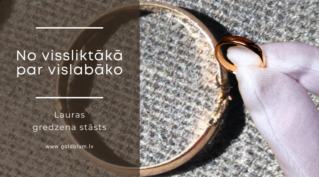 kur pārtaisīt gredzenu