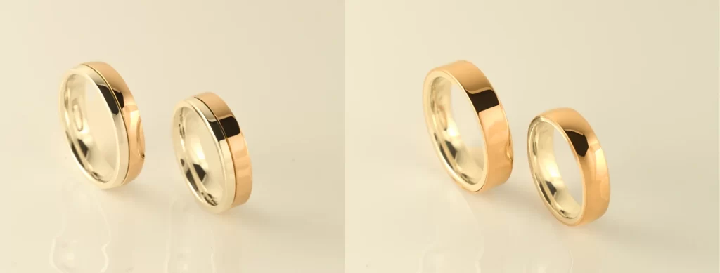 Laulības gredzenu Kolekcija Saules rasa