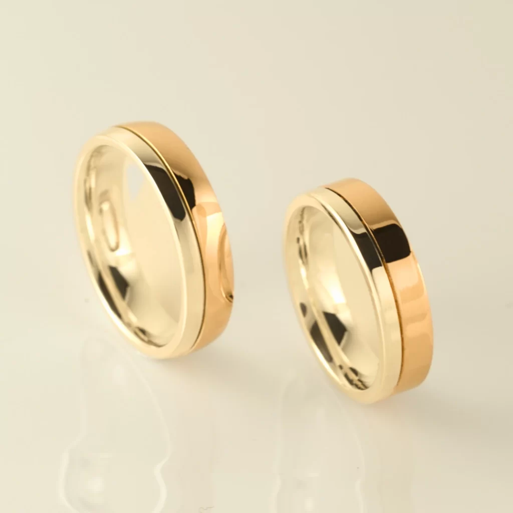 Laulības gredzenu kolekcija Sudraba rasa