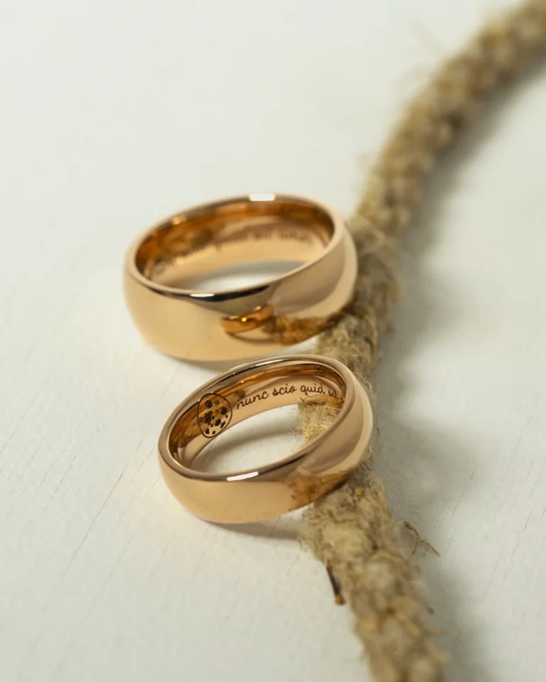 Personalizēti laulību gredzeni