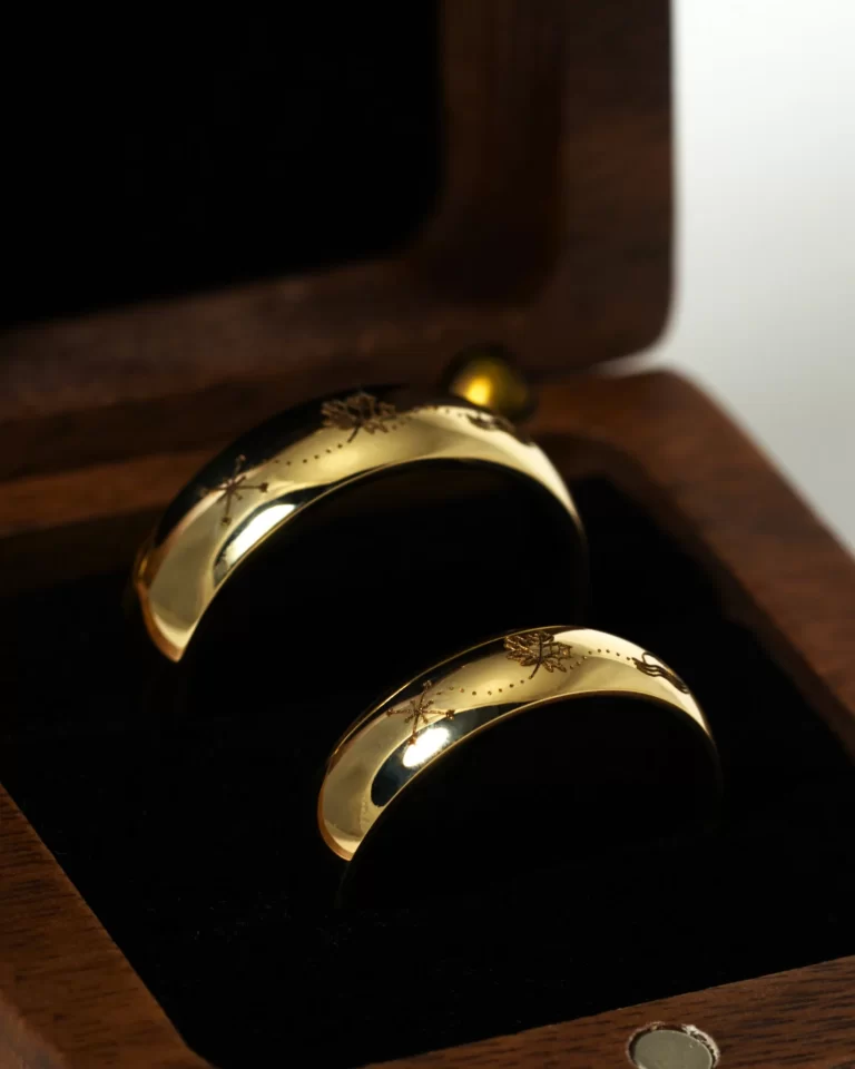 Personalizēti laulību gredzeni