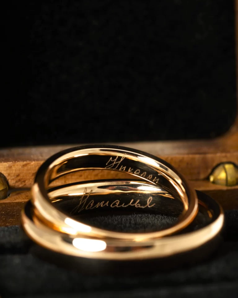 Personalizēti laulību gredzeni