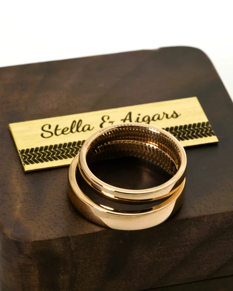 Personalizēti laulību gredzeni