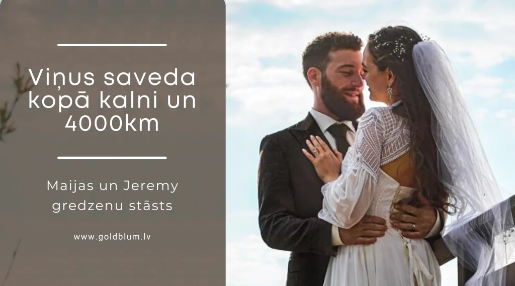 laulības gredzeni ar stāstu