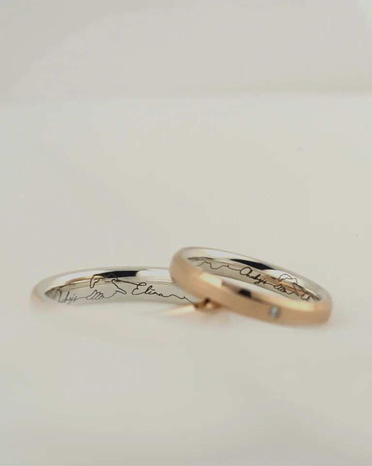 zelta un sudraba laulības gredzeni