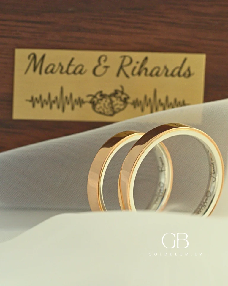 Zelt un sudraba laulības gredzeni