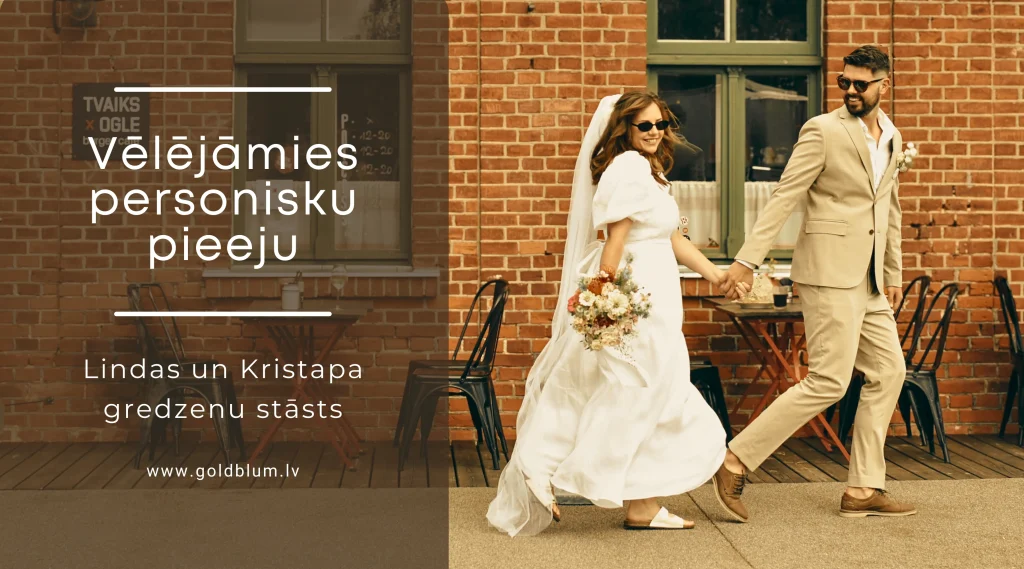 Personiska pieeja veidojot laulības gredzenus