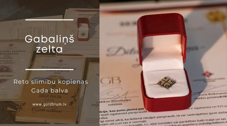 Reto slimību kopienas Gada balva 2024