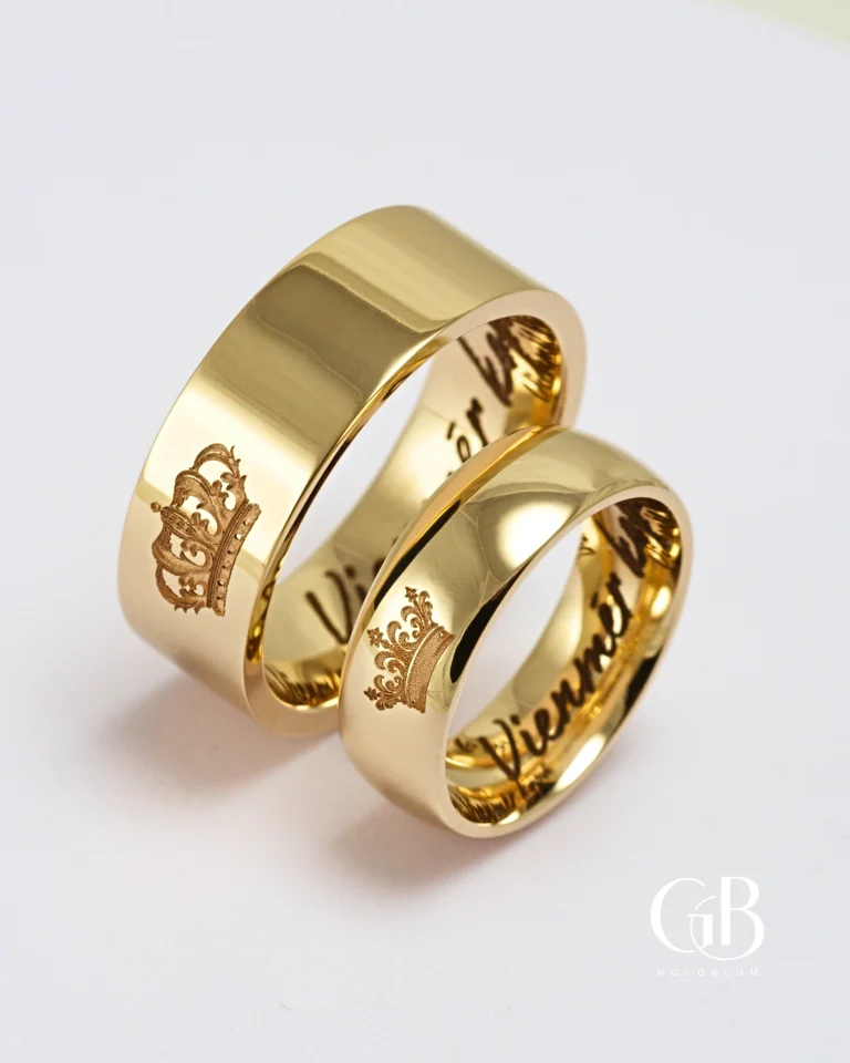 Laulību gredzeni King&Queen