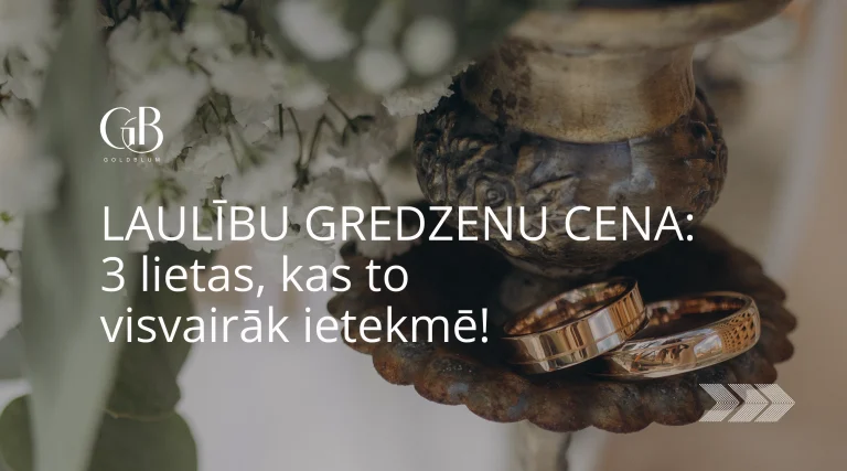 Laulību gredzenu cena: 3 lietas, kas to visvairāk ietekmē!